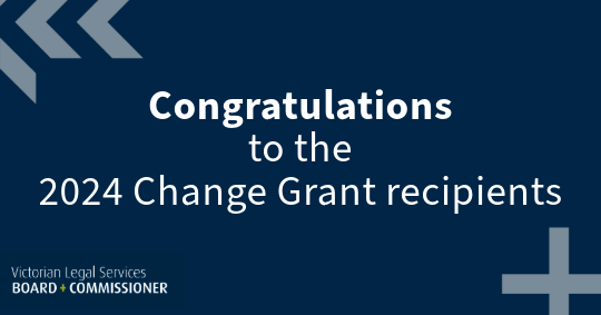 Change grants awarded