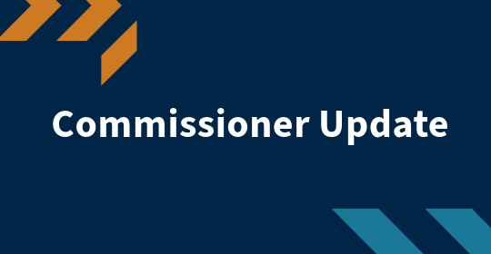 Commissioner Update