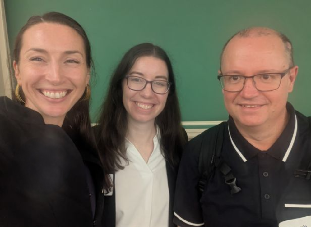 Left to right: Emily Macloud (Portable), Dr Georgie Rychner (Legal Services Research Centre) and Dr Hugh McDonald (Victoria Law Foundation)
