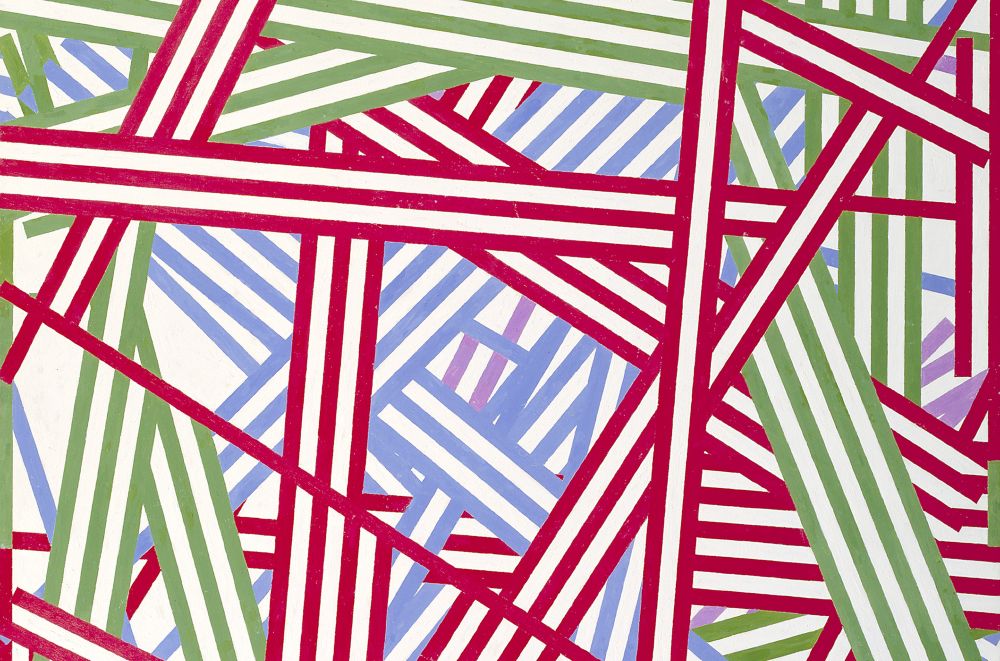 Chance, Order, Change 12 (Four Colours), 1980, Kenneth Martin. © The estate of Kenneth Martin