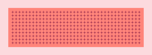 Graphic tile featuring plus symbols on a dark peach background to match the design of the AI Report